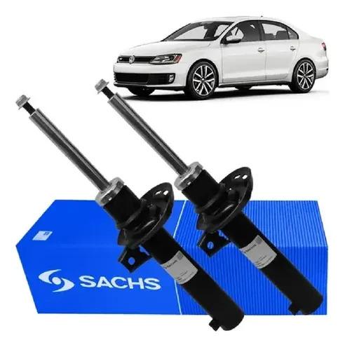 Kit 2 Amortiguadores Delanteros Sachs Vw Vento Carter 55mm — foto 1 de 1