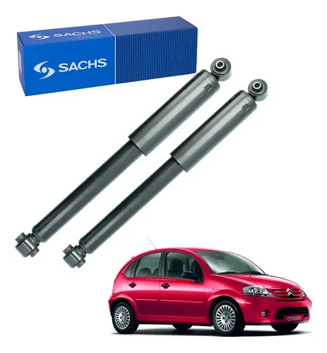 Kit X2 Amortiguadores Traseros Sachs Citroen C3 2005-2012 — foto 1 de 1