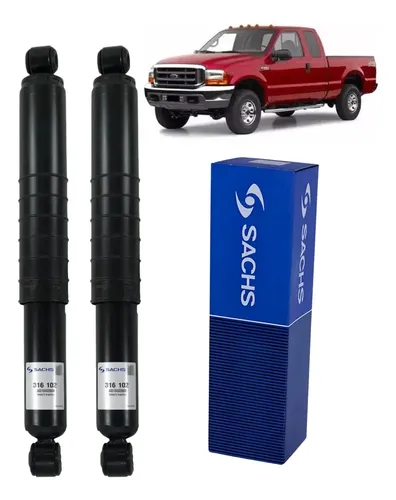 Kit 2 Amortiguadores Traseros Sachs Ford F100 Duty 1999-2002 — foto 1 de 1