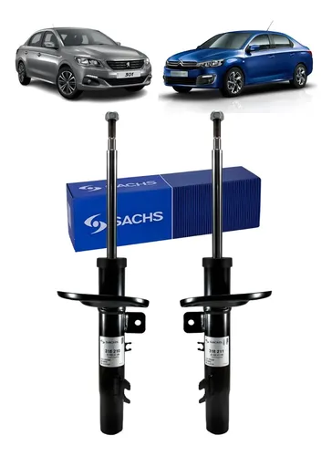 Kit 2 Amortiguadores Delanteros Sachs Citroen C-elysee 2016+ — foto 1 de 1