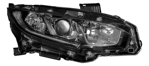 Optica Delantera Derecha Tyc Honda Civic 2016-2019 Manual — foto 1 de 1
