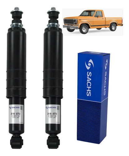 Kit 2 Amortiguadores Traseros Sachs Ford F100 1973-1992 — foto 1 de 1