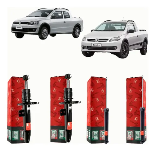 Kit X4 Amortiguadores Trw Volkwagen Saveiro Trend 2010-2024 — foto 1 de 1