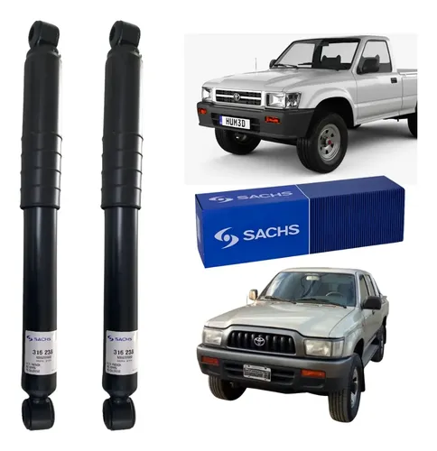 Kit Amortiguadores Traseros Sachs Toyota Hilux 4x2 2001-2005 — foto 1 de 1