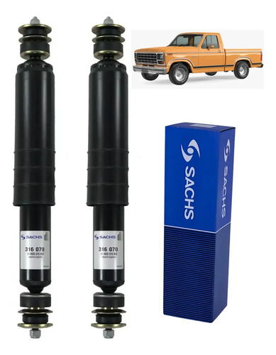 Amortiguadores Delanteros Sachs Ford F100 1973-1992 Original — foto 1 de 1
