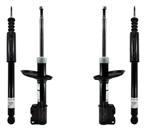 Kit 4 Amortiguadores Sachs Renault Sandero Stepway 2 — foto 1 de 1