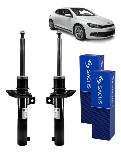 Kit Amortiguadores Delanteros Sachs Vw Scirocco 2012+ — foto 1 de 1