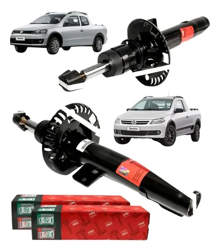 Kit Amortiguadores Delanteros Vw Saveiro Trend Cross 2010+ — foto 1 de 1