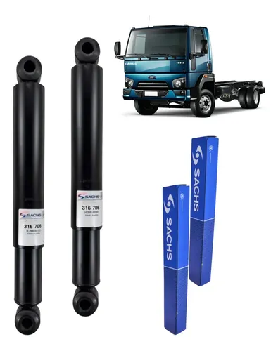 Kit Amortiguadores Traseros Sachs Ford Cargo 1119 Desde 2016 — foto 1 de 1