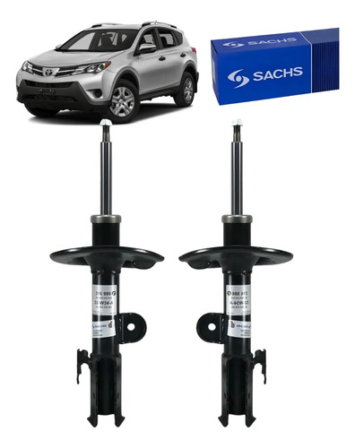 Kit X2 Amortiguadores Delanteros Sachs Toyota Rav4 2013+ — foto 1 de 1