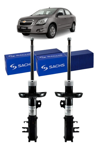 Kit Amortiguadores Delanteros Sachs Chevrolet Cobalt 13+ — foto 1 de 1