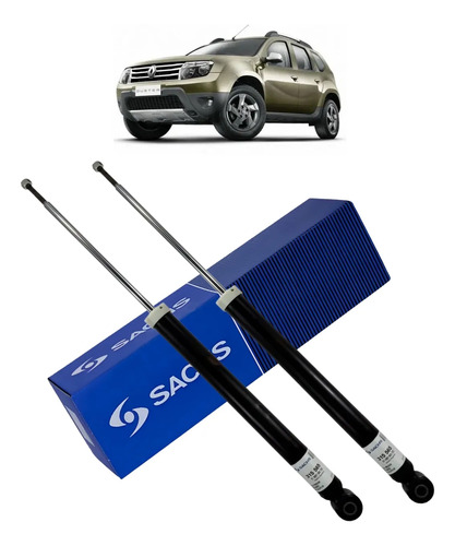 Kit Amortiguadores Traseros Sachs Renault Duster 4x2 11+ — foto 1 de 1