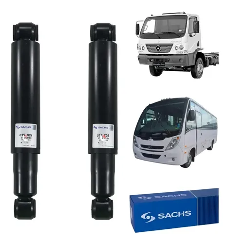 Amortiguadores Traseros Sachs Mercedes Accelo 815 915c — foto 1 de 1