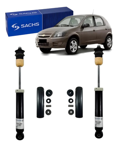 Kit Amortiguadores Traseros Sachs Chevrolet Corsa Classic — foto 1 de 1