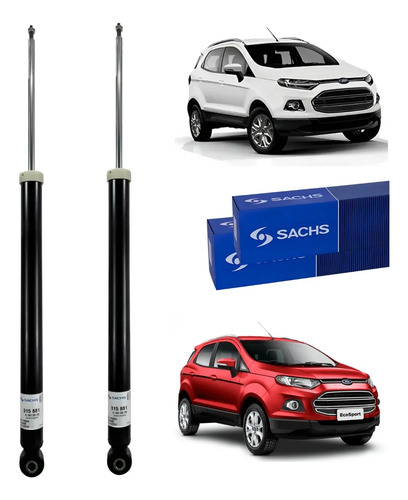 Amortiguadores Traseros Sachs Ford Ecosport Kinetic 13+ — foto 1 de 1