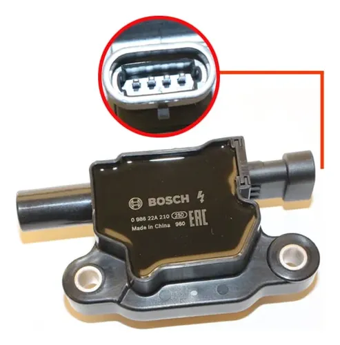 Bobina De Encendido Bosch Chevrolet Onix 1.4 Sonic 1.6 — foto 1 de 1