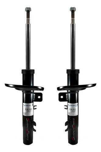 Kit 2 Amortiguadores Delanteros Sachs Citroen C-elysee 2016+ — foto 1 de 1