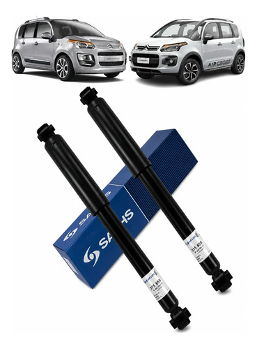Amortiguadores Traseros Sachs Citroen C3 Aircross Picasso — foto 1 de 1