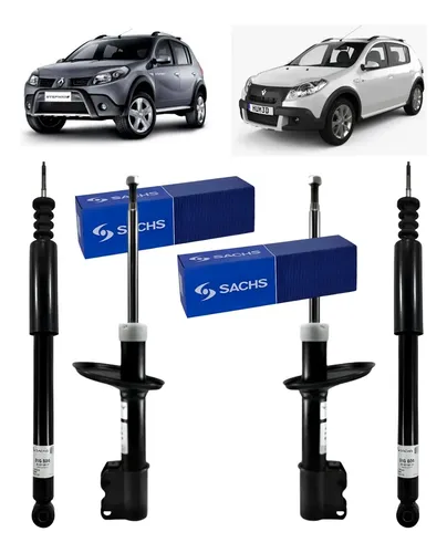 Kit Cuatro Amortiguadores Sachs Renault Sandero Stepway — foto 1 de 1