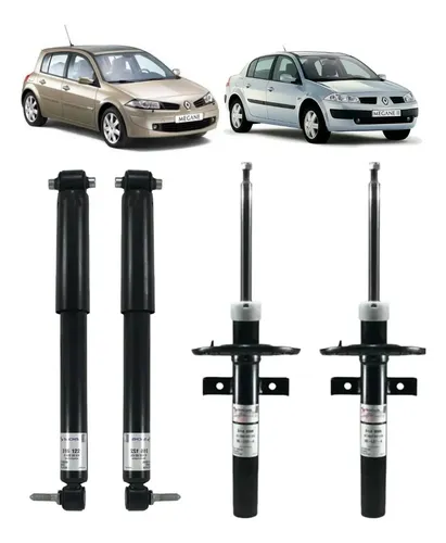 Kit Cuatro Amortiguadores Sachs Renault Megane 2 Desde 2005 — foto 1 de 1