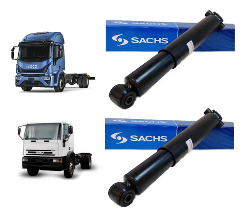 Kit 2 Amortiguadores Delanteros Sachs Iveco Cursor - Tector — foto 1 de 1