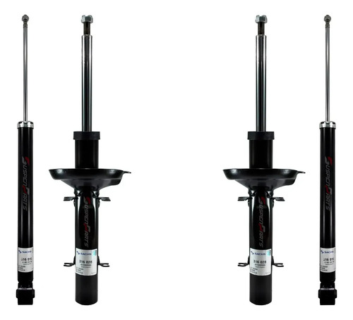 Kit 4 Amortiguadores Sachs Audi A3 1995-2003 — foto 1 de 1