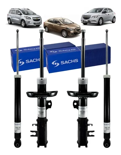 Kit 4 Amortiguadores Sachs Chevrolet Prisma Onix Spin — foto 1 de 1