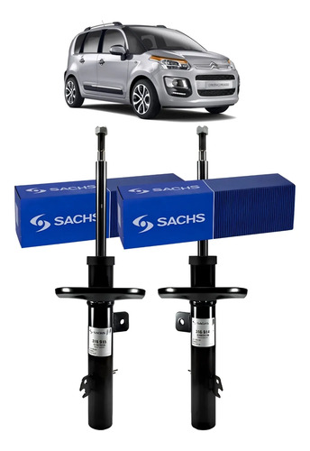 Amortiguadores Delanteros Sachs C3 Picasso 11+ Kit 2 — foto 1 de 1