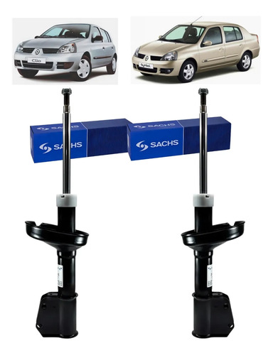 Amortiguadores Delantero Sachs Renault Clio 2 1.5 1.6 1.9 — foto 1 de 1