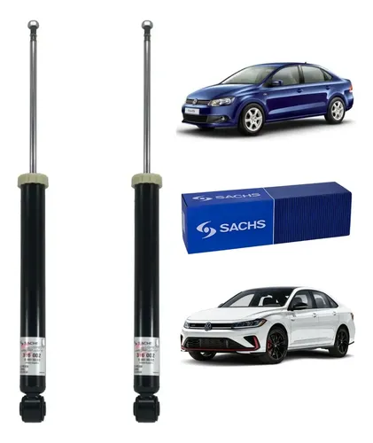 Kit Amortiguadores Traseros Sachs Vw Vento Desde 2006 — foto 1 de 1