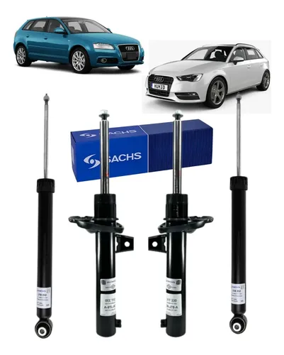 Kit 4 Amortiguadores Sachs Para Audi A3 2013+ Carter 55m — foto 1 de 1