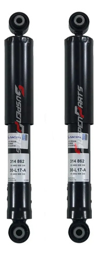 Kit X2 Amortiguadores Traseros Sachs Toyota Rav4 Desde 2007 — foto 1 de 1