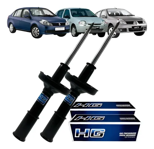 Kit 2 Amortiguadores Delanteros Renault Clio 2 Symbol 1.6 — foto 1 de 1
