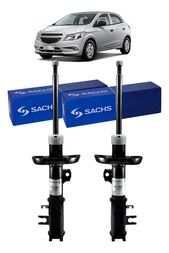 Kit X2 Amortiguadores Delanteros Sachs Chevrolet Onix 13+ — foto 1 de 1