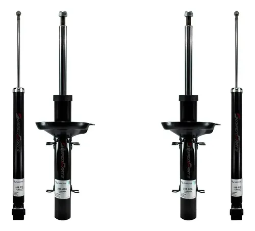 Kit 4 Amortiguadores Sachs Volkswagen Golf 4 1999+ — foto 1 de 1