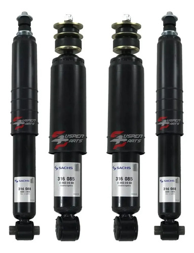 Kit X4 Amortiguadores Sachs Ford F100 F150 F1000 1992-1999 — foto 1 de 1